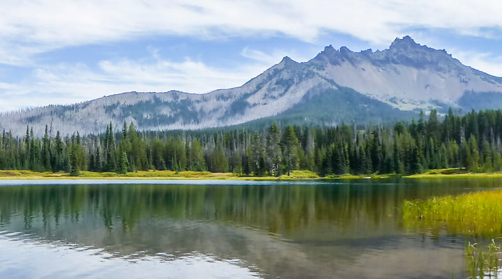Santiam Lake from Santiam Pass